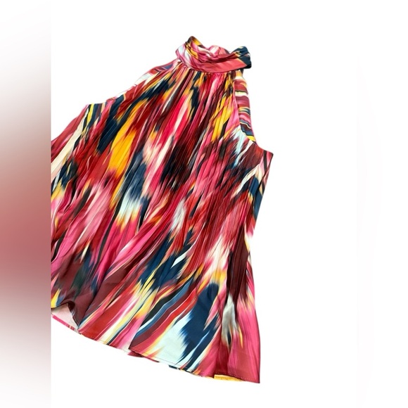 Simkhai Yasenia Flared Sleeveless Blouse Size Medium - Picture 4 of 11